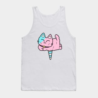 Cotton Kitty Puff Tank Top